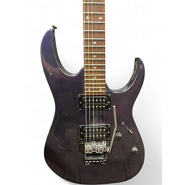 Used Ibanez RG220B Purple Solid Body Electric Guitar
