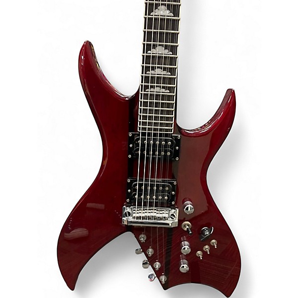 Used B.C. Rich Rich B Legacy Perfect 10 Dragon's Blood Red Solid Body Electric Guitar