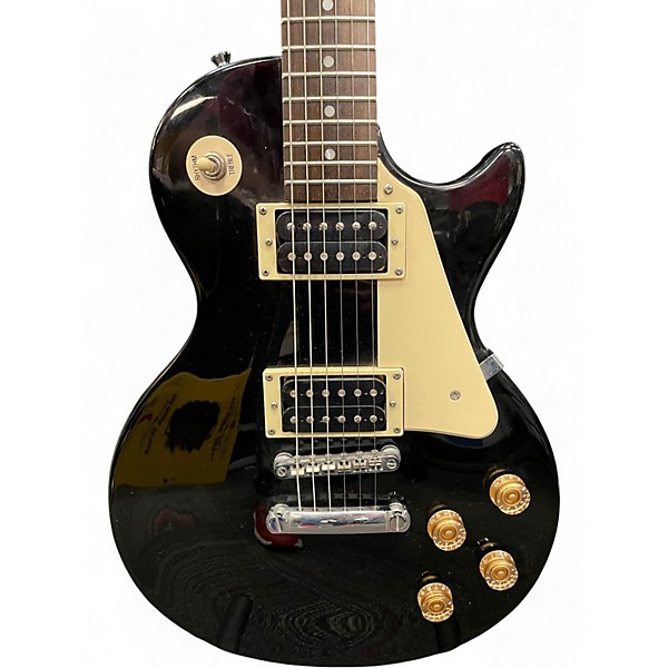Used Epiphone Les Paul 100 Bolt On Black Solid Body Electric Guitar
