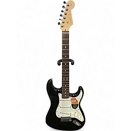Used Fender VG Stratocaster Black Solid Body Electric Guitar