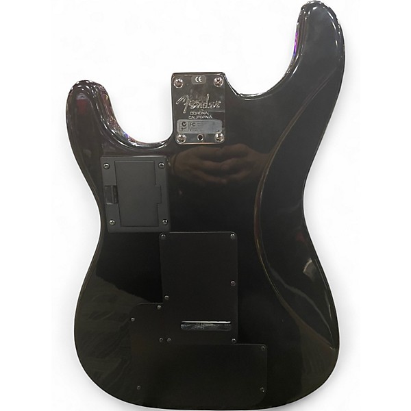 Used Fender VG Stratocaster Black Solid Body Electric Guitar