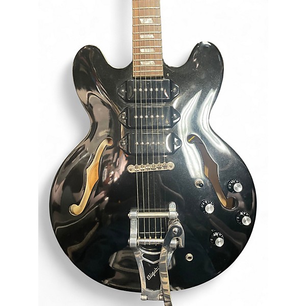 Used Epiphone Riviera P93 ROYAL BLACK Hollow Body Electric Guitar