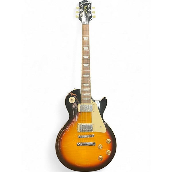 Used Epiphone Les Paul Standard Sunburst Solid Body Electric Guitar