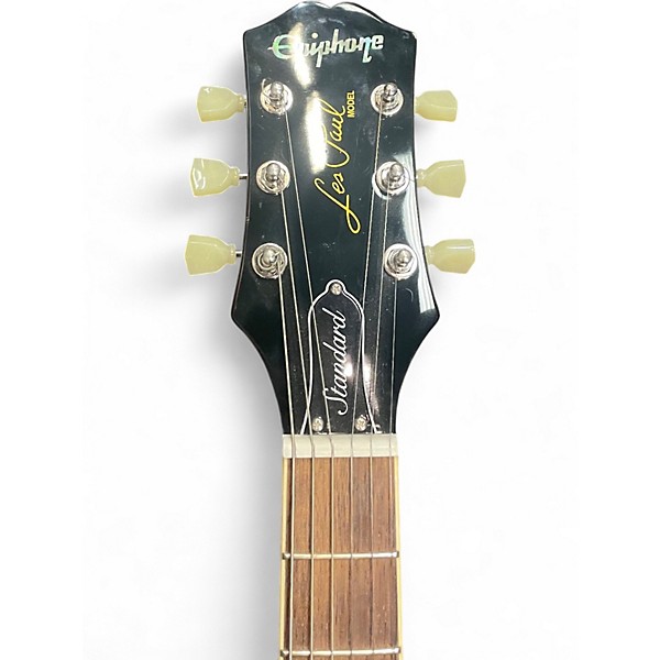 Used Epiphone Les Paul Standard Sunburst Solid Body Electric Guitar