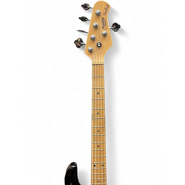 Used Sterling by Music Man Ray5 5 String Black Electric Bass Guitar