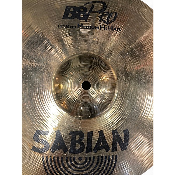 Used SABIAN 14in B8 Pro Hi Hat Pair Cymbal