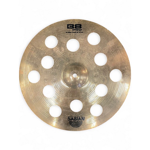 Used SABIAN 16in B8 Pro Ozone Crash Cymbal