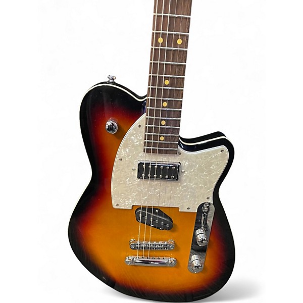 Used Reverend BUCKSHOT 3 Tone Sunburst Solid Body Electric Guitar