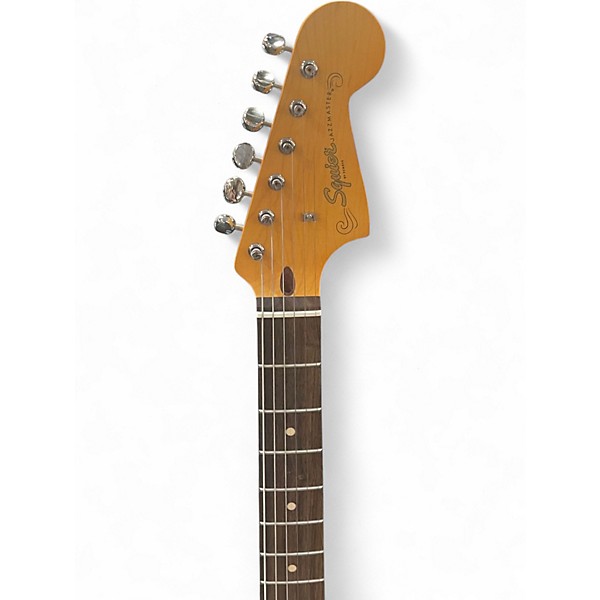 Used Squier J Mascis Jazzmaster Cream Solid Body Electric Guitar
