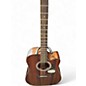 Used Ibanez AW54CEOPN Brown Acoustic Electric Guitar