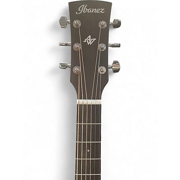 Used Ibanez AW54CEOPN Brown Acoustic Electric Guitar