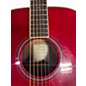 Used Yamaha FSTA TransAcoustic Concert Crimson Red Trans Acoustic Electric Guitar