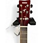 Used Yamaha FSTA TransAcoustic Concert Crimson Red Trans Acoustic Electric Guitar