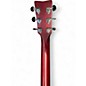 Used Yamaha FSTA TransAcoustic Concert Crimson Red Trans Acoustic Electric Guitar