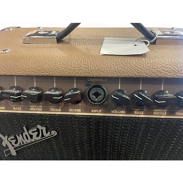 Used Fender Acoustasonic Jr 40W Acoustic Guitar Combo Amp