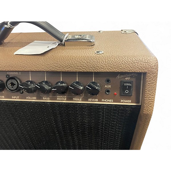 Used Fender Acoustasonic Jr 40W Acoustic Guitar Combo Amp