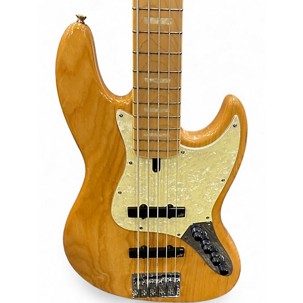 Used Sire Marcus Miller V7 Alder 5 String Natural Electric Bass Guitar