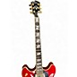 Used Washburn HB35 Trans Red Hollow Body Electric Guitar