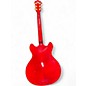 Used Washburn HB35 Trans Red Hollow Body Electric Guitar