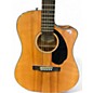 Used Fender CD60CE Mahogany Natural Acoustic Electric Guitar
