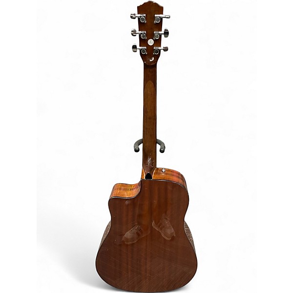 Used Fender CD60CE Mahogany Natural Acoustic Electric Guitar