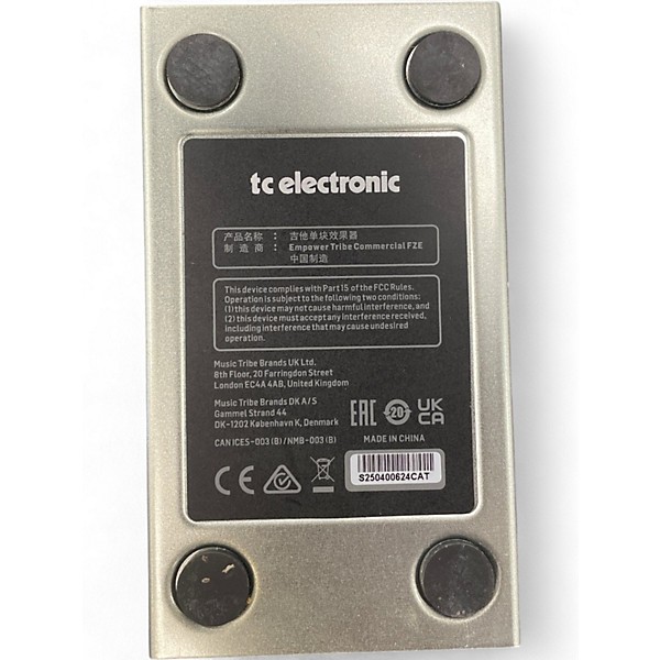 Used TC Electronic Fangs Metal Distortion Effect Pedal