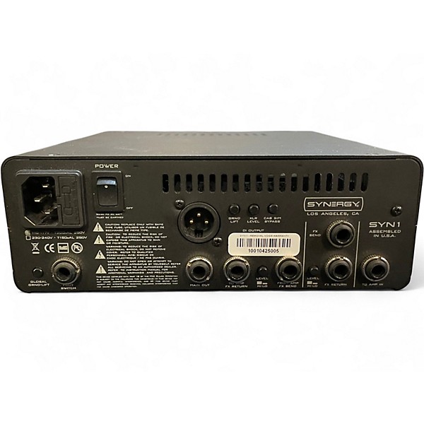 Used Synergy SYN-1 SINGLE MODULE TUBE PREAMP Guitar Amp Head