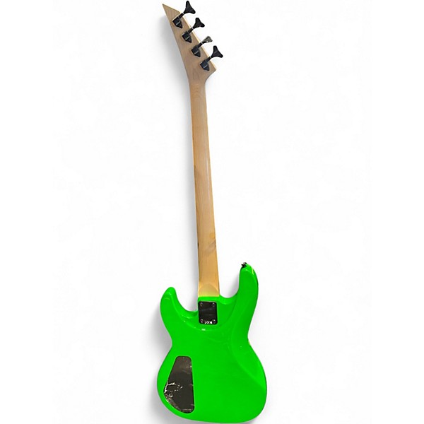 Used Jackson JS1M NEON GREEN Electric Bass Guitar