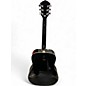 Used Fender FA 125 Black Acoustic Guitar