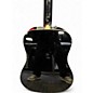 Used Fender FA 125 Black Acoustic Guitar