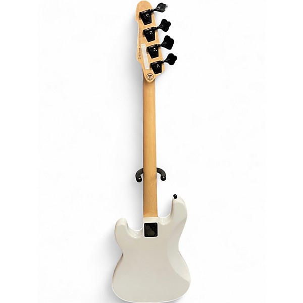Used ESP LTD Surveyor '87 White Electric Bass Guitar