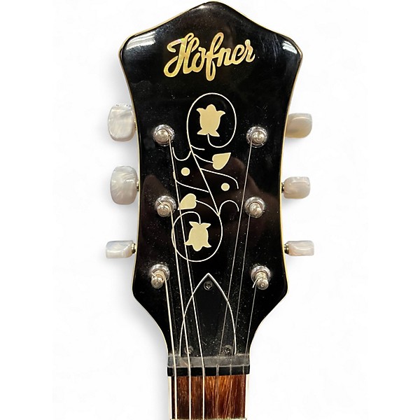 Used Hofner PHF-117 VIOLIN BURST Hollow Body Electric Guitar