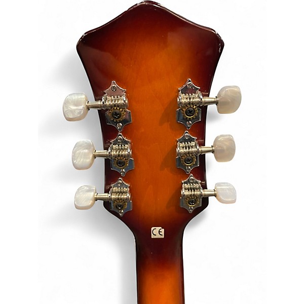 Used Hofner PHF-117 VIOLIN BURST Hollow Body Electric Guitar