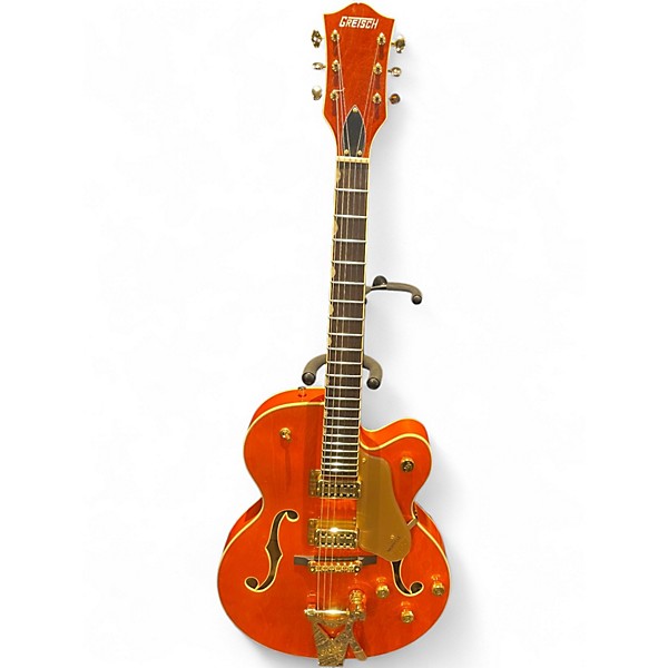 Used Gretsch Guitars Synchro-Ns Orange Hollow Body Electric Guitar