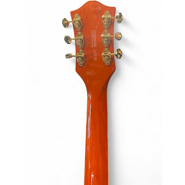 Used Gretsch Guitars Synchro-Ns Orange Hollow Body Electric Guitar
