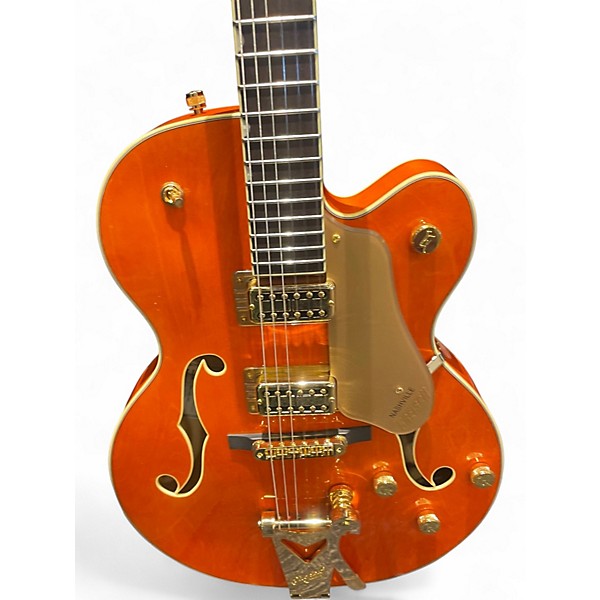 Used Gretsch Guitars Synchro-Ns Orange Hollow Body Electric Guitar