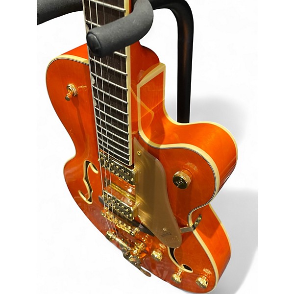 Used Gretsch Guitars Synchro-Ns Orange Hollow Body Electric Guitar
