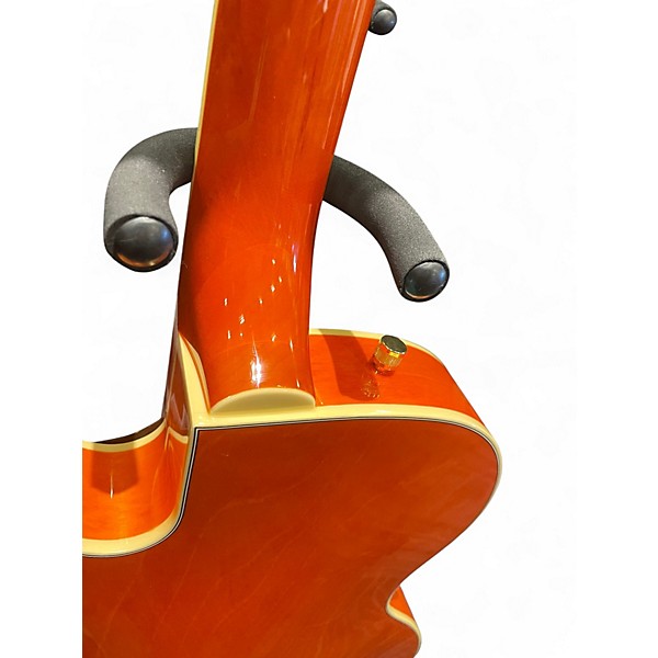 Used Gretsch Guitars Synchro-Ns Orange Hollow Body Electric Guitar