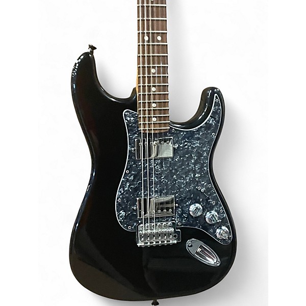 Used Fender BLACKTOP STRAT HH Black Solid Body Electric Guitar