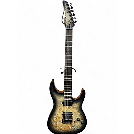 Used Schecter Guitar Research Diamond Series CRX CHARCOAL BURST Solid Body Electric Guitar