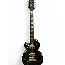 Used Epiphone Les Paul Custom Left Handed Black Electric Guitar