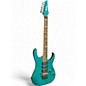 Used Ibanez RG8570 J. Custom Turquoise Solid Body Electric Guitar
