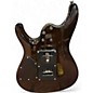 Used Ibanez S5470 Prestige Series Transparent Black Sunburst Solid Body Electric Guitar