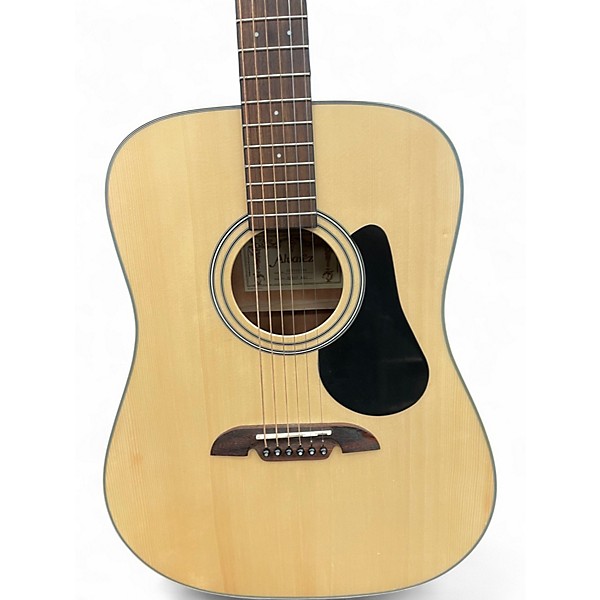 Used Alvarez RD9VP Natural Acoustic Guitar