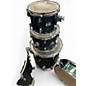 Used Ludwig 5 Piece ELEMENT EVOLUTION W/HARDWARE GREEN SPARKLE Drum Kit thumbnail