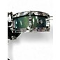 Used Ludwig 5 Piece ELEMENT EVOLUTION W/HARDWARE GREEN SPARKLE Drum Kit