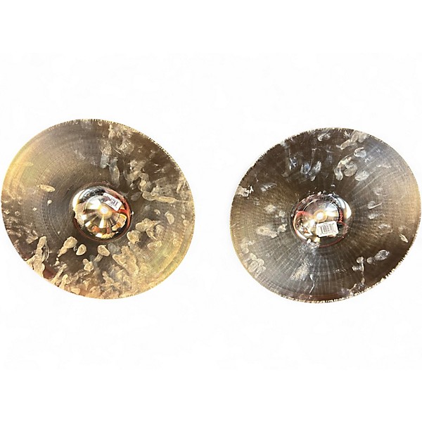 Used Zildjian 14in A Custom Hi Hat Pair Cymbal