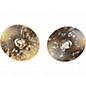 Used Zildjian 14in A Custom Hi Hat Pair Cymbal