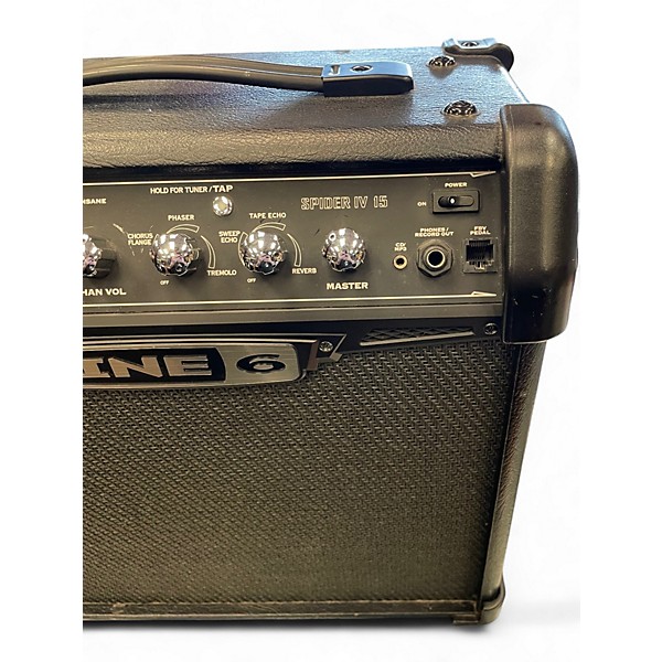 Used Line 6 Spider IV 15W 1X8 Guitar Combo Amp