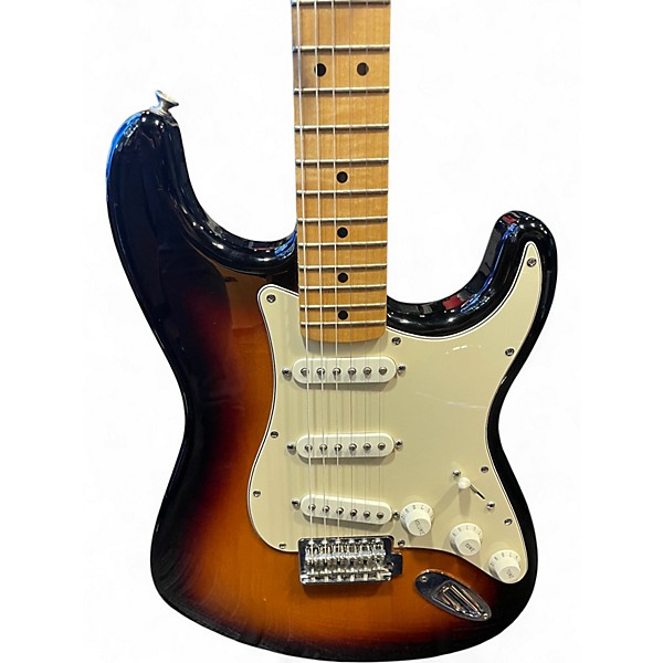 Used Fender Standard Stratocaster Sunburst Solid Body Electric Guitar